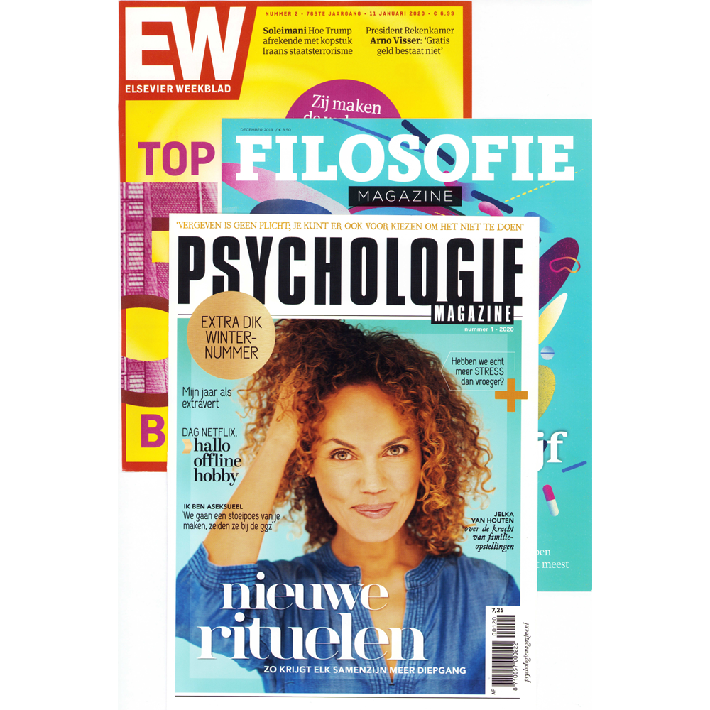 Abonnement Op Tijdschrift Elsevier Weekblad Psychologie En Filosofie Magazine